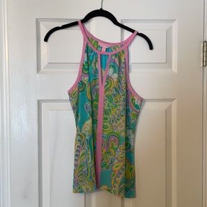 Lilly Pulitzer Sleeveless top with Keyhole